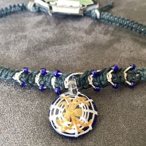 NEW KillerBeads Glass Spider Hemp Necklace
